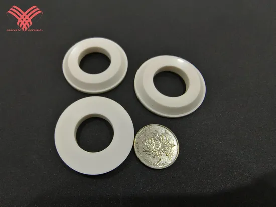 Alumina Ceramic Parts Ceramic Insulator Not Easy to Deform Customizable Size Shaft Sleeve